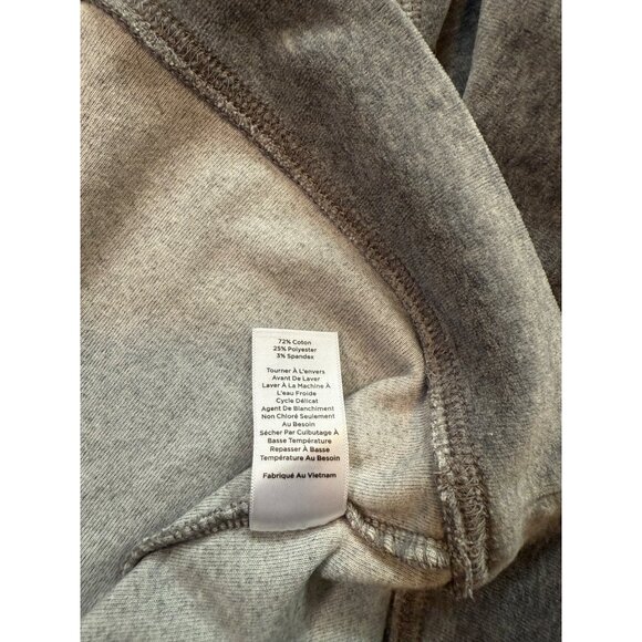 Talbots Gray Pullover Sweatshirt Soft Long Sleeve Comfy Casual Size S - Picture 8 of 8